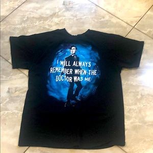 Official Doctor Who tee shirt unisex/ men’s fit